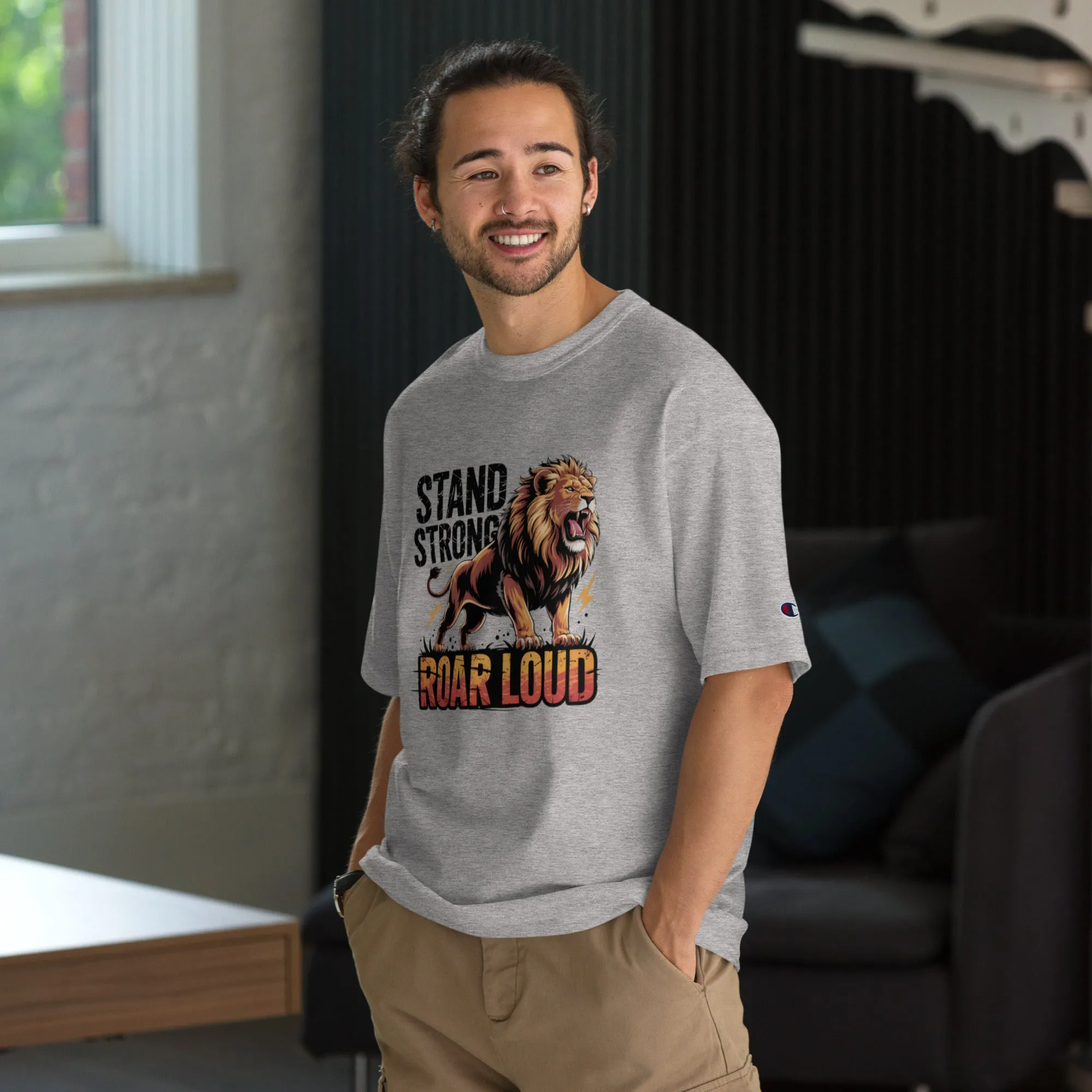Resilient Roar Men's Champion T-Shirt