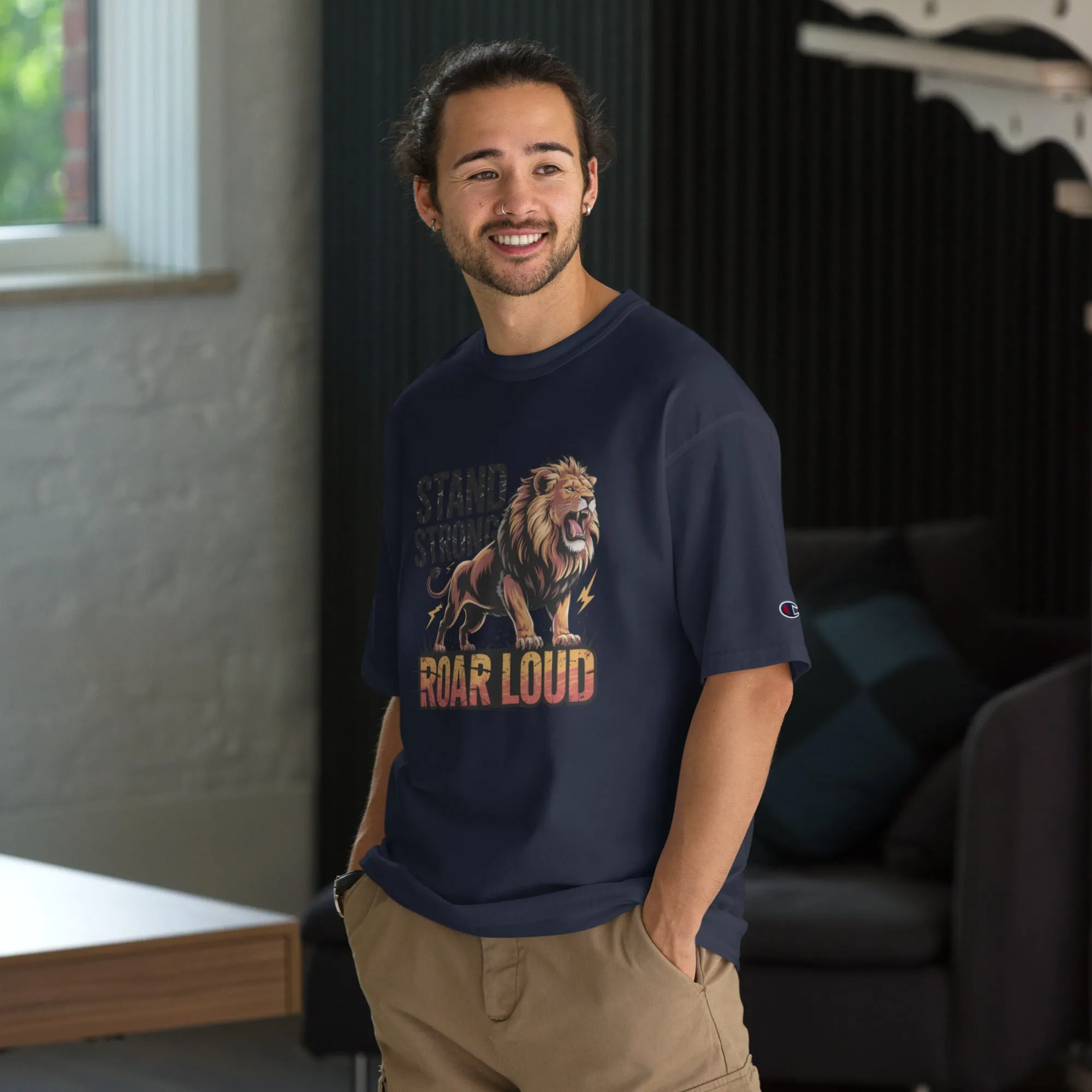Resilient Roar Men's Champion T-Shirt