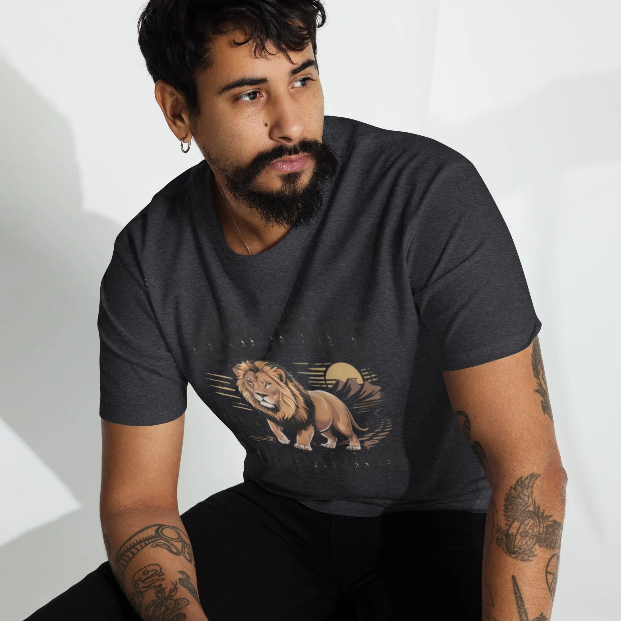 Resilient Roar Men’s premium heavyweight tee