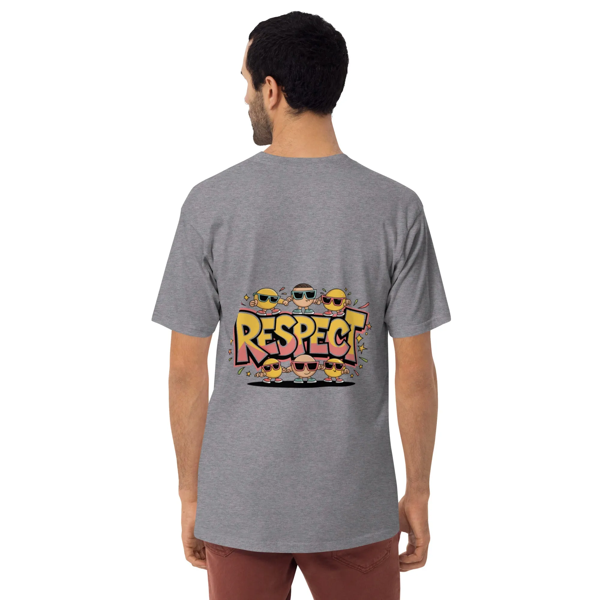 RESILIENT ROAR Men’s premium heavyweight tee