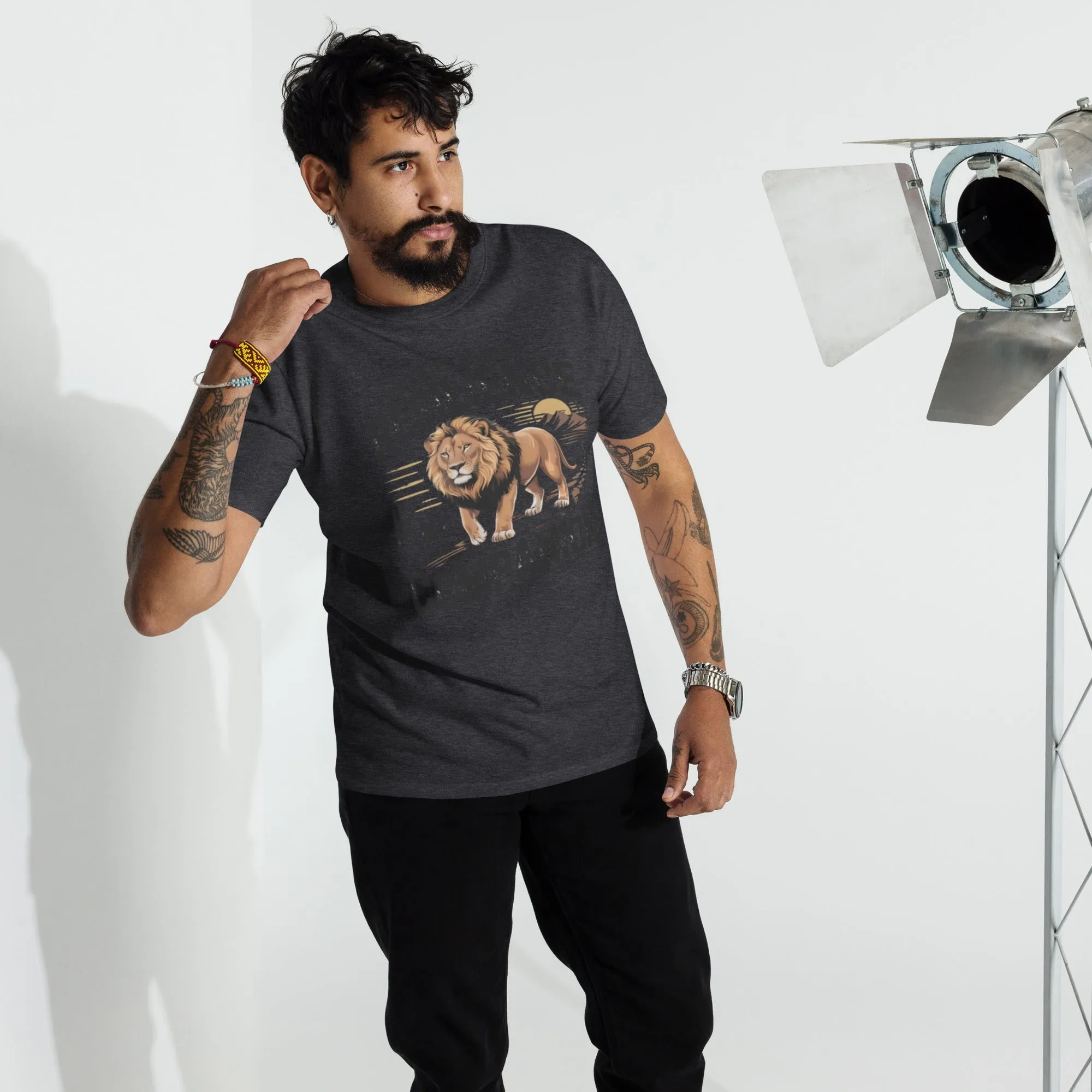 Resilient Roar Men’s premium heavyweight tee