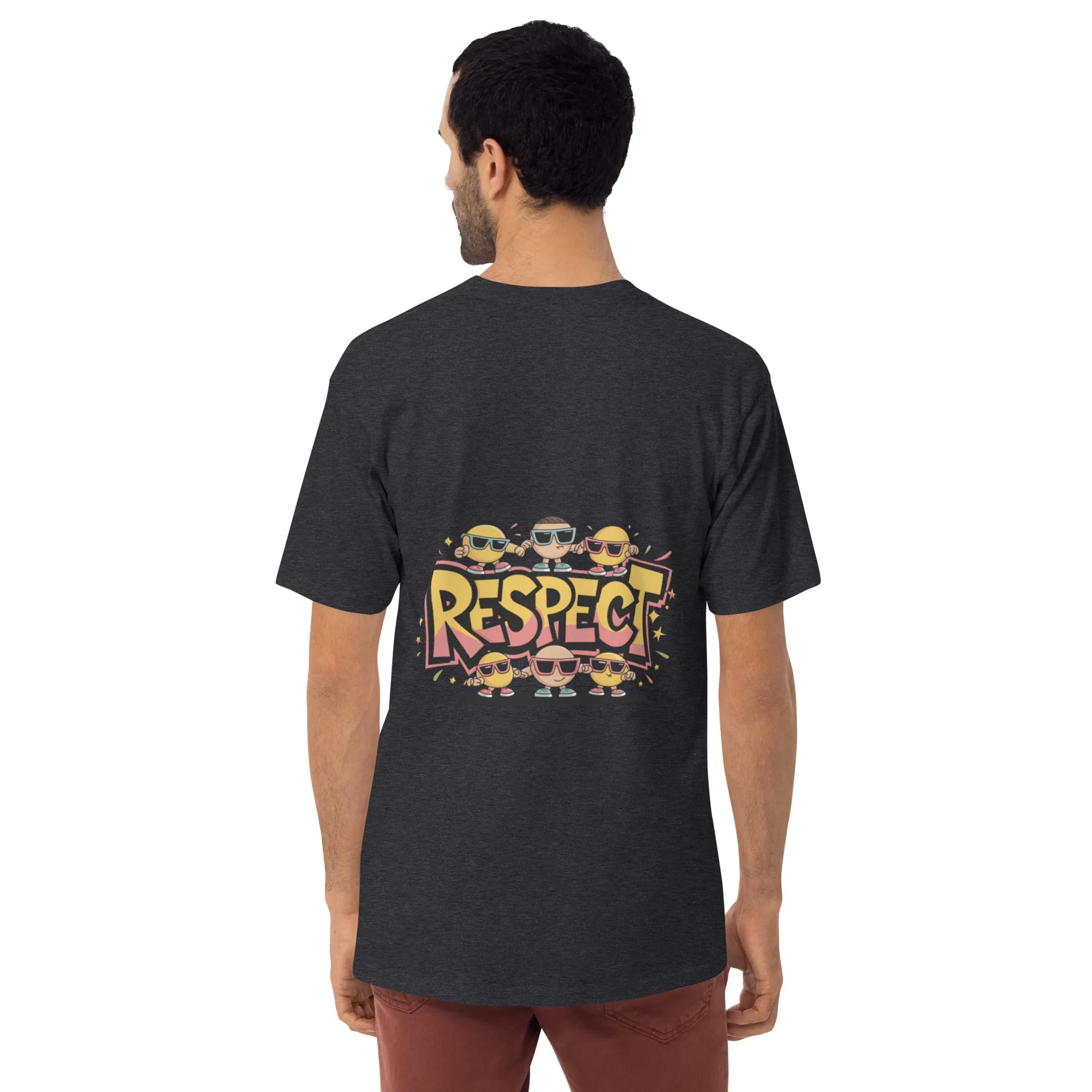 RESILIENT ROAR Men’s premium heavyweight tee