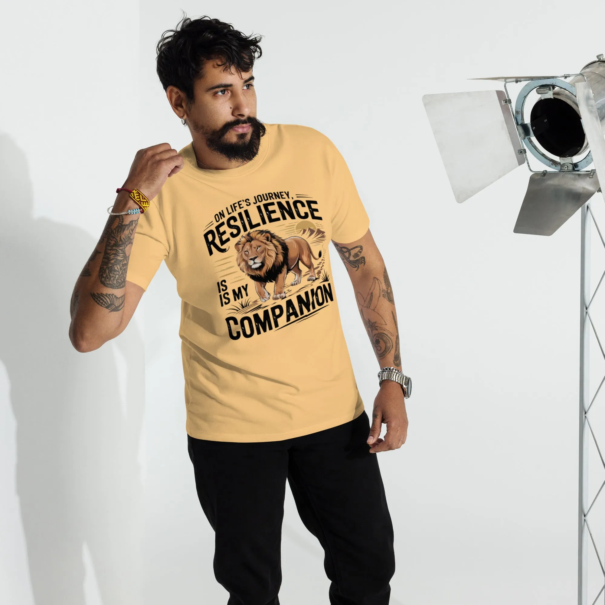 Resilient Roar Men’s premium heavyweight tee