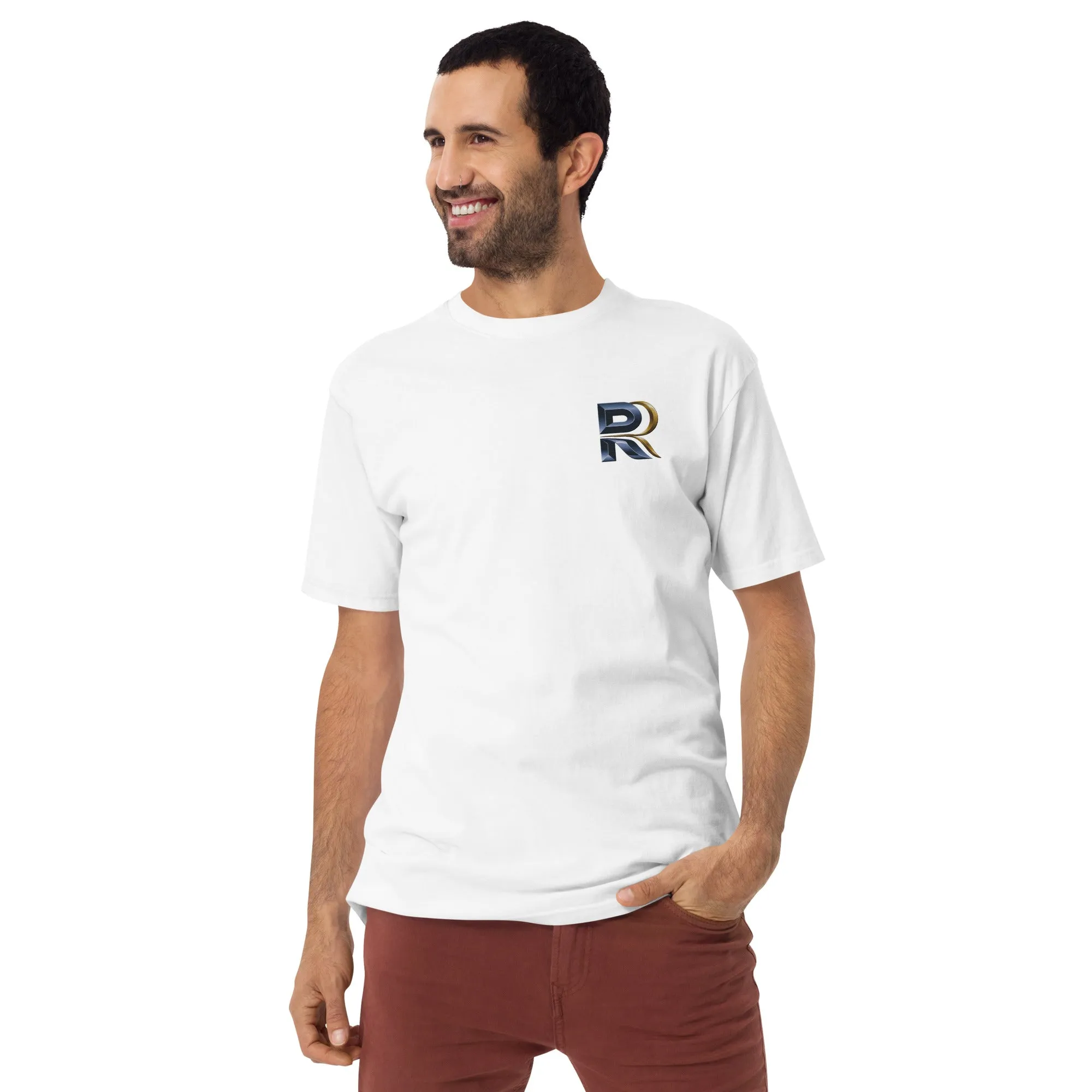 RESILIENT ROAR Men’s premium heavyweight tee