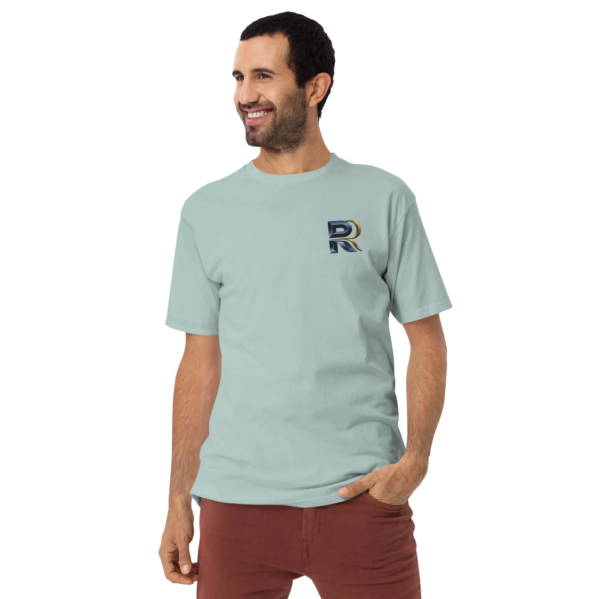 RESILIENT ROAR Men’s premium heavyweight tee