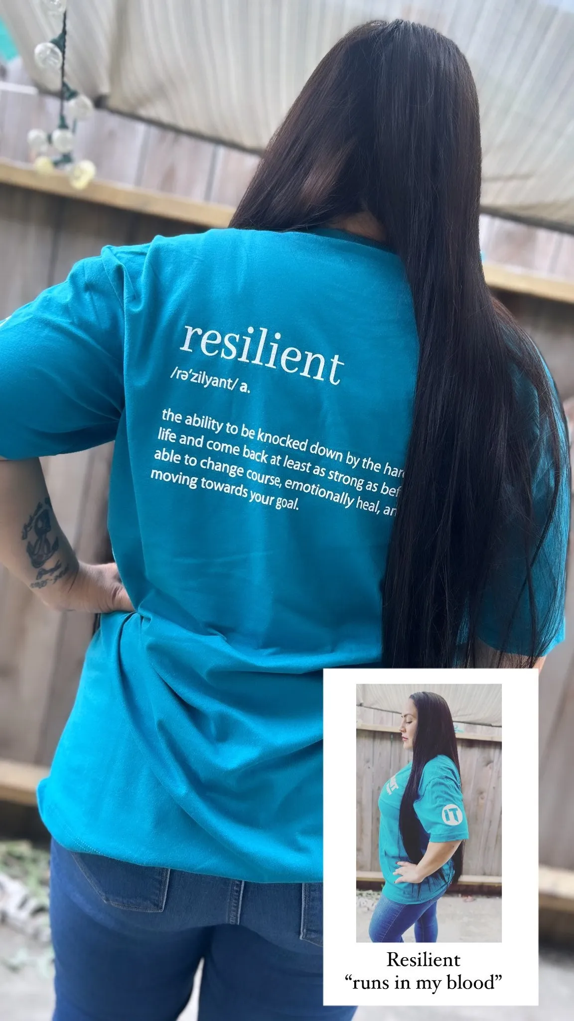 RESILIENT TEES TSHIRT
