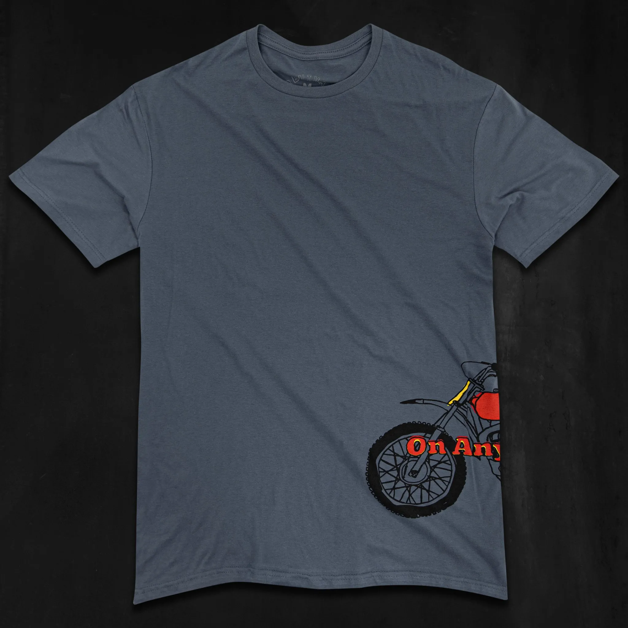 Revival X On Any Sunday Husquy T-Shirt - Blue