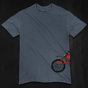 Revival X On Any Sunday Husquy T-Shirt - Blue
