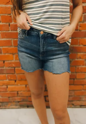 Risen High Rise-Relaxed Fit Shorts