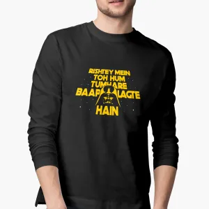 Rishtey Mein Baap Vader Full-Sleeve-T-Shirt