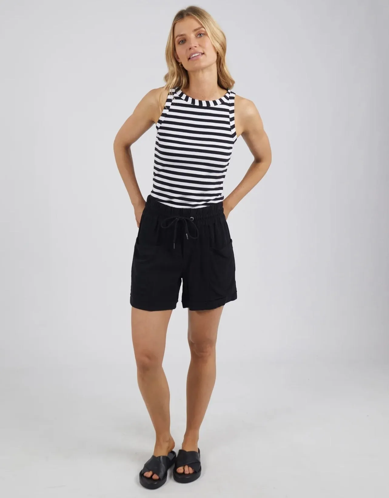 River Short ~ Black