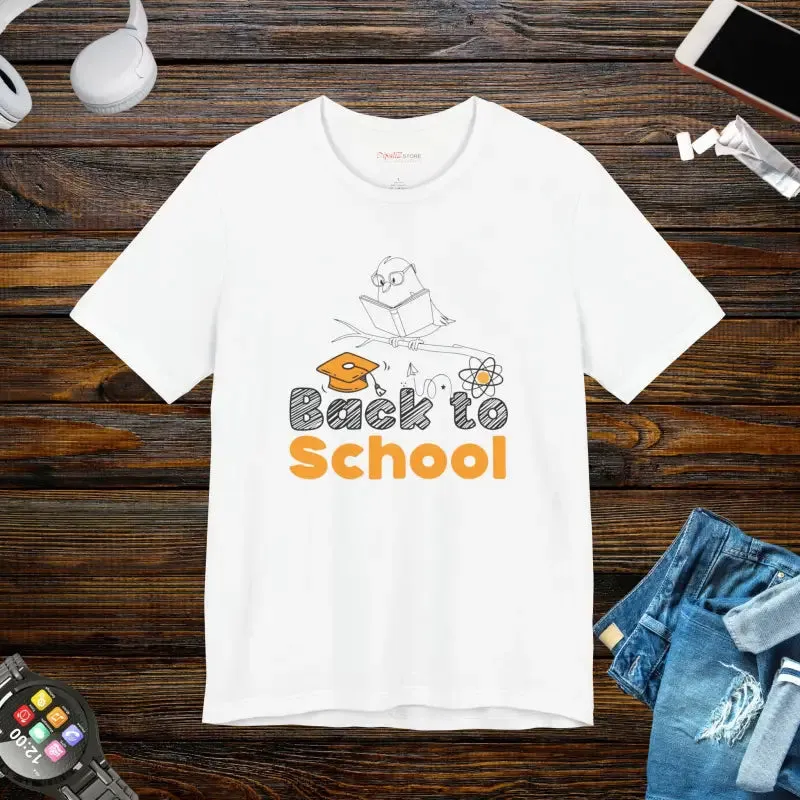 Rock Back to School with Jersey Short Sleeve Tee