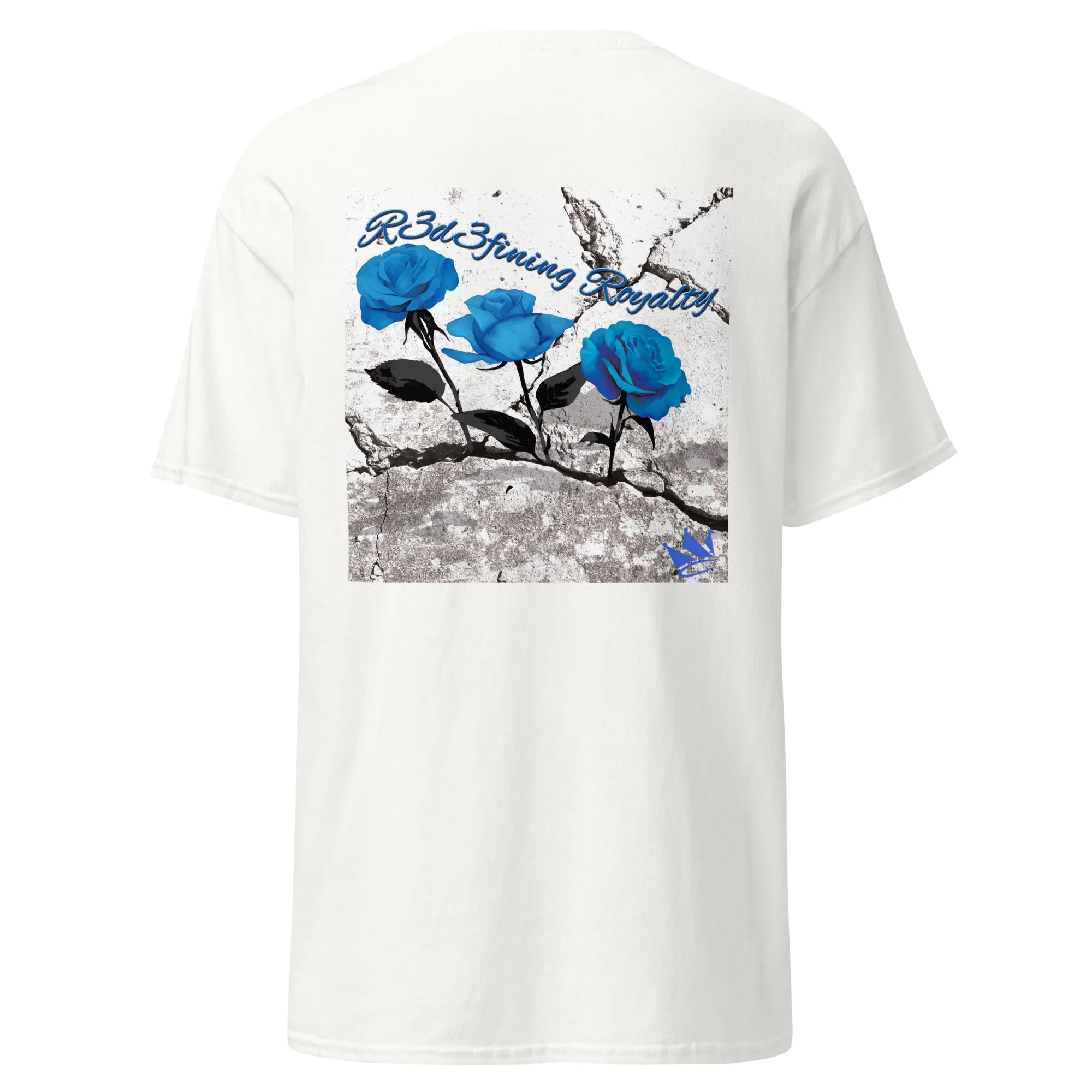Royal "RESILIENT ROSES" - White T-Shirt
