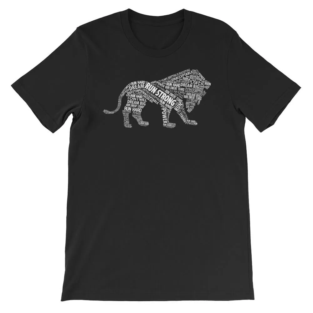 Run Strong Lion Women's Tee