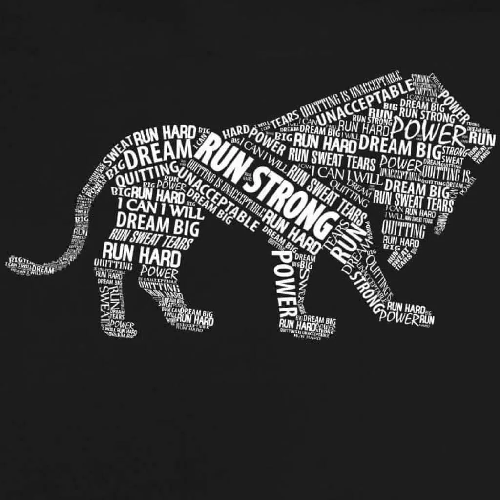 Run Strong Lion Women's Tee