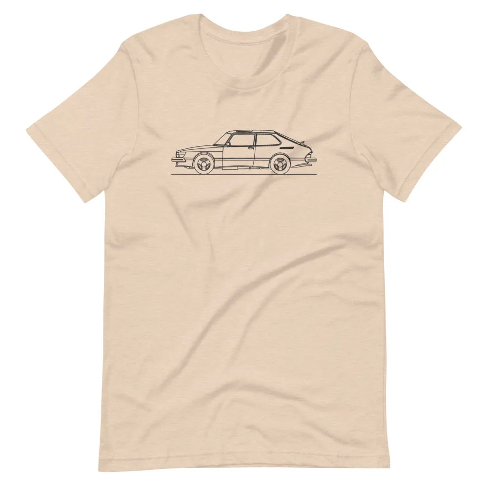 Saab 900 Turbo silhouette T-shirt