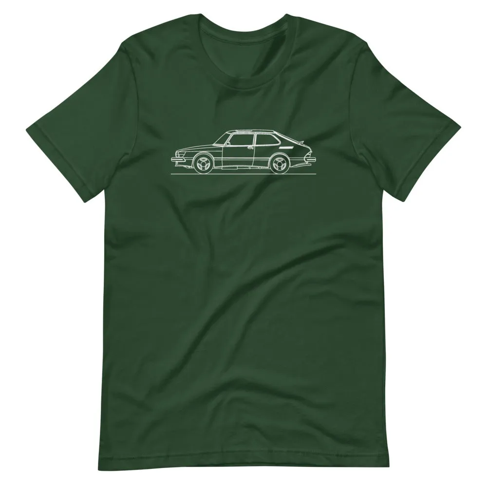 Saab 900 Turbo silhouette T-shirt