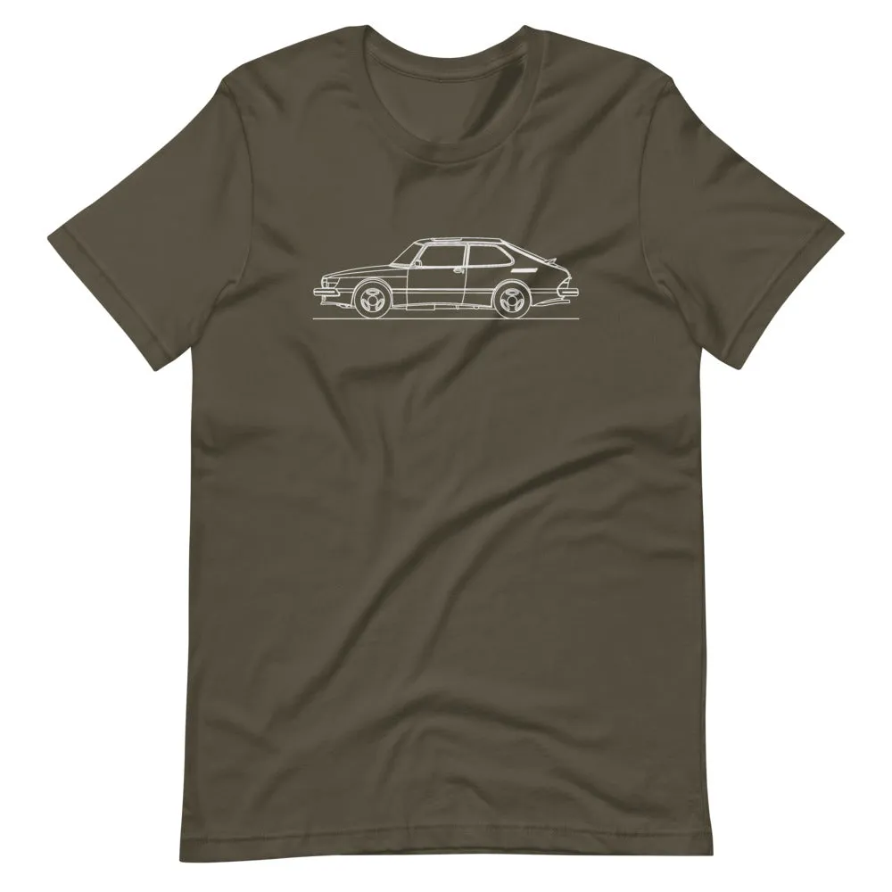 Saab 900 Turbo silhouette T-shirt