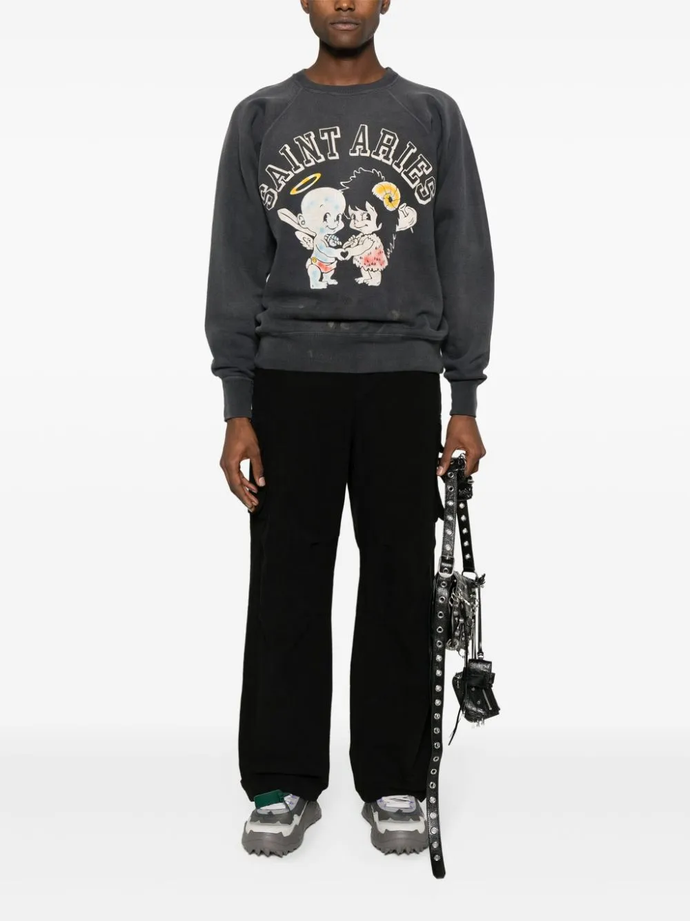 SAINT MXXXXXX Sweaters Black