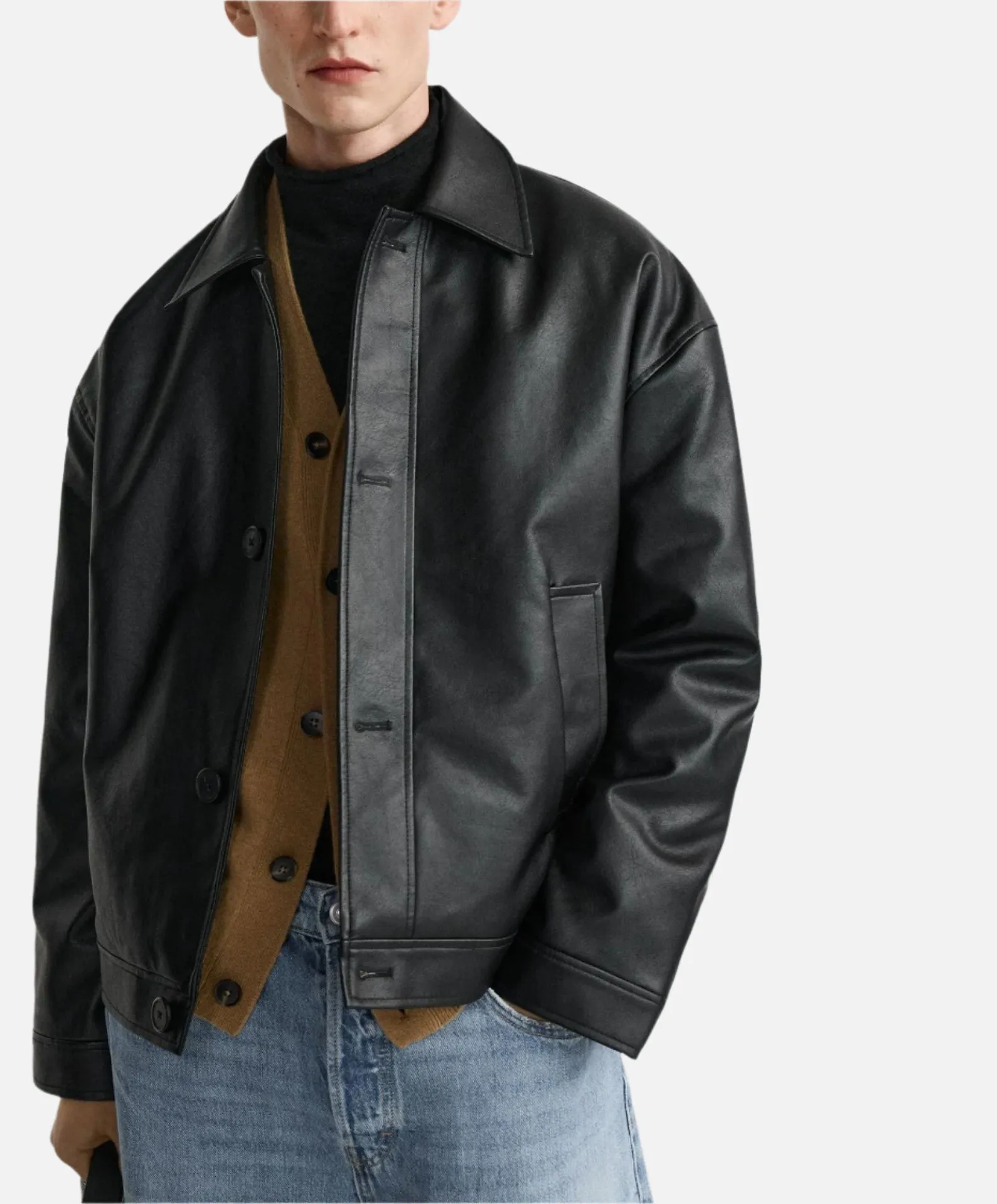 Salzburg Faux Leather Jacket Men's