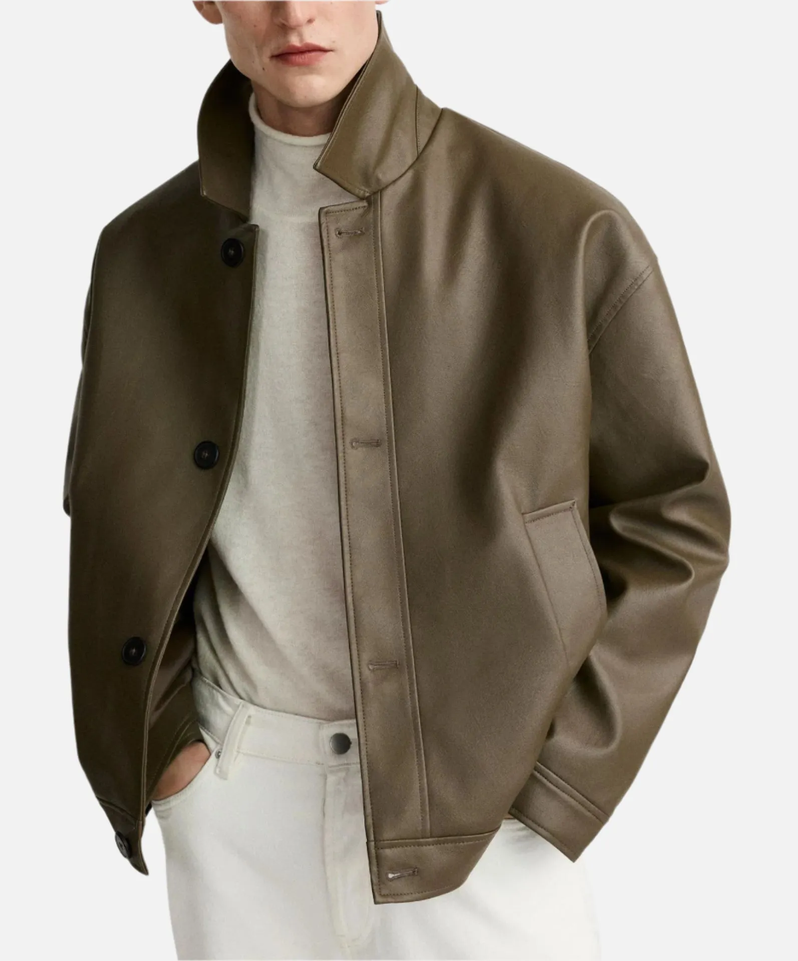 Salzburg Faux Leather Jacket Men's