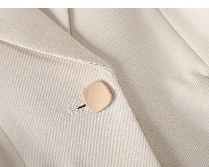 Schoensten Boutique Women's Blazer Waist Cinching Fashion Women's Blazers