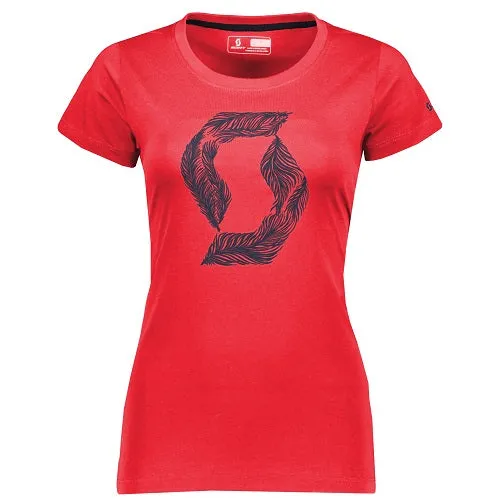 SCOTT 10 Feather Icon Short Sleeve Ladies Tee