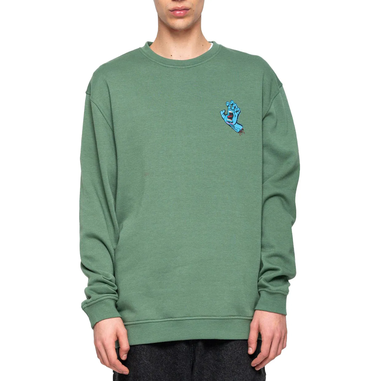 Screaming Hand Chest Crew