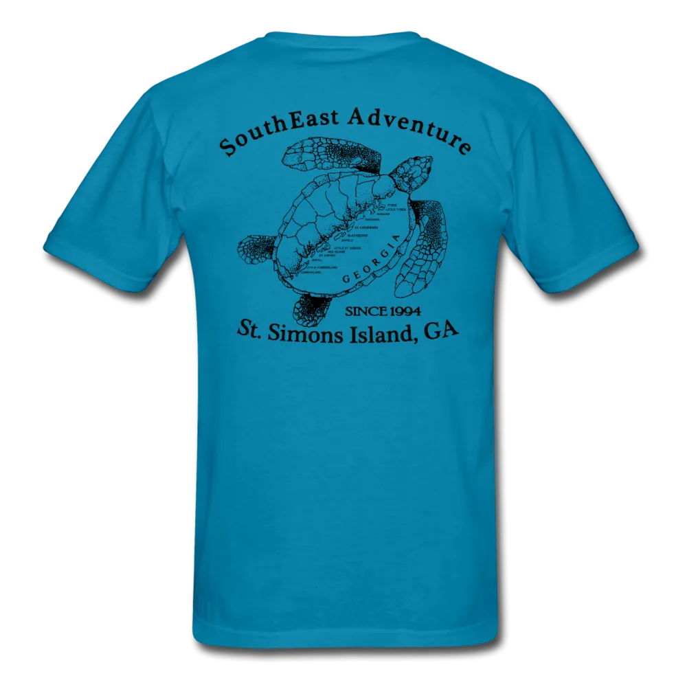 SEA Turtle Logo Cotton Fruit of the Loom T-Shirt