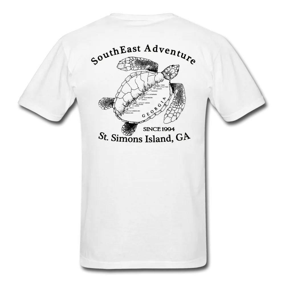SEA Turtle Logo Cotton Fruit of the Loom T-Shirt