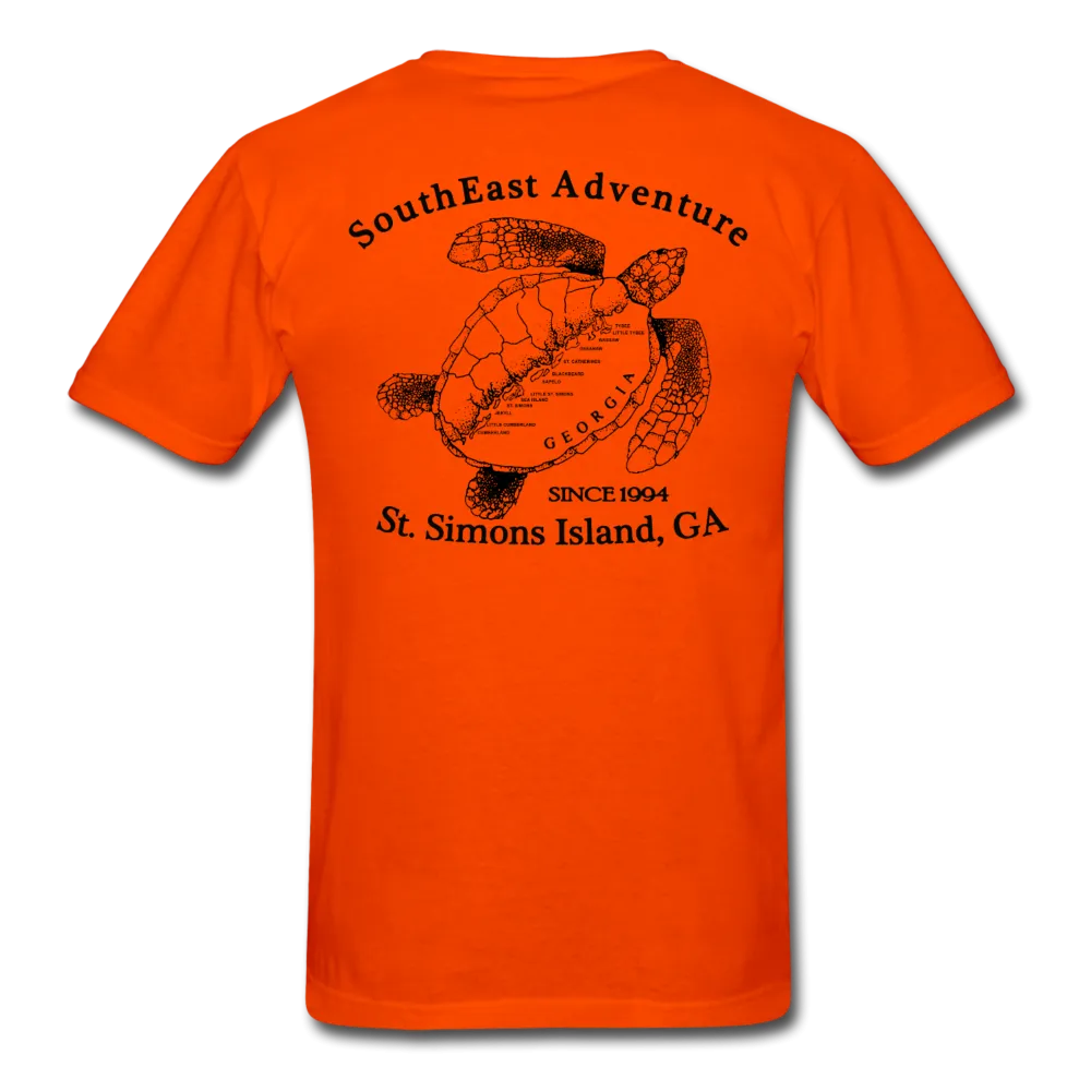 SEA Turtle Logo Cotton Fruit of the Loom T-Shirt