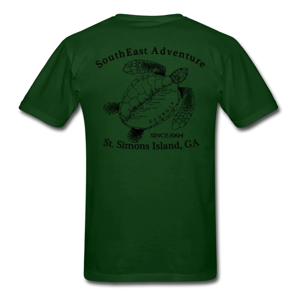 SEA Turtle Logo Cotton Fruit of the Loom T-Shirt