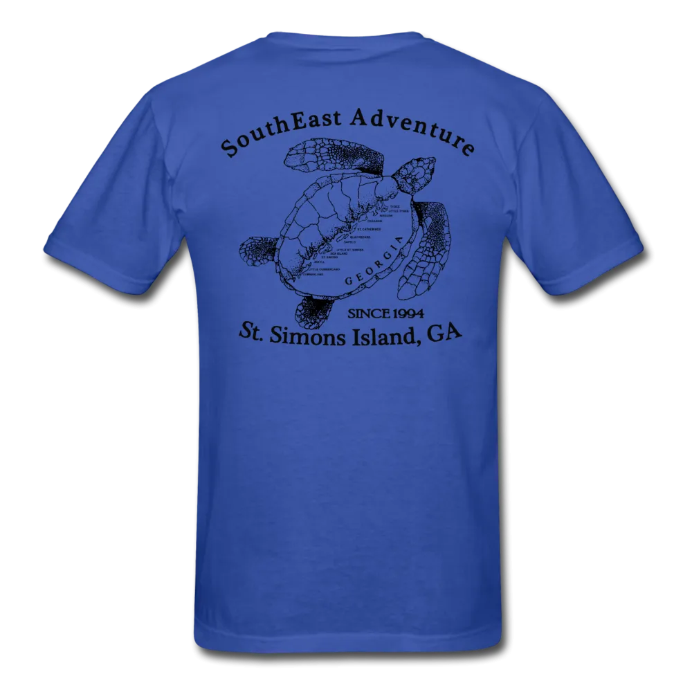 SEA Turtle Logo Cotton Fruit of the Loom T-Shirt