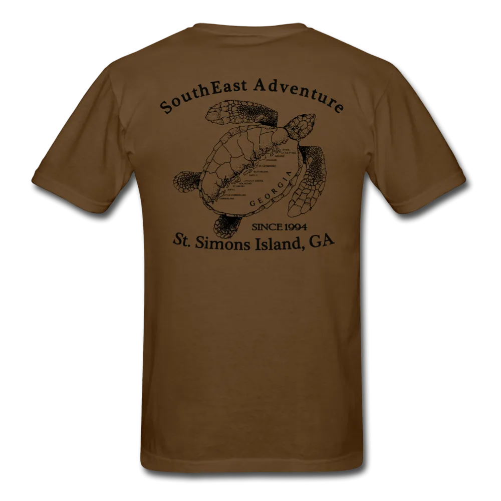 SEA Turtle Logo Cotton Fruit of the Loom T-Shirt