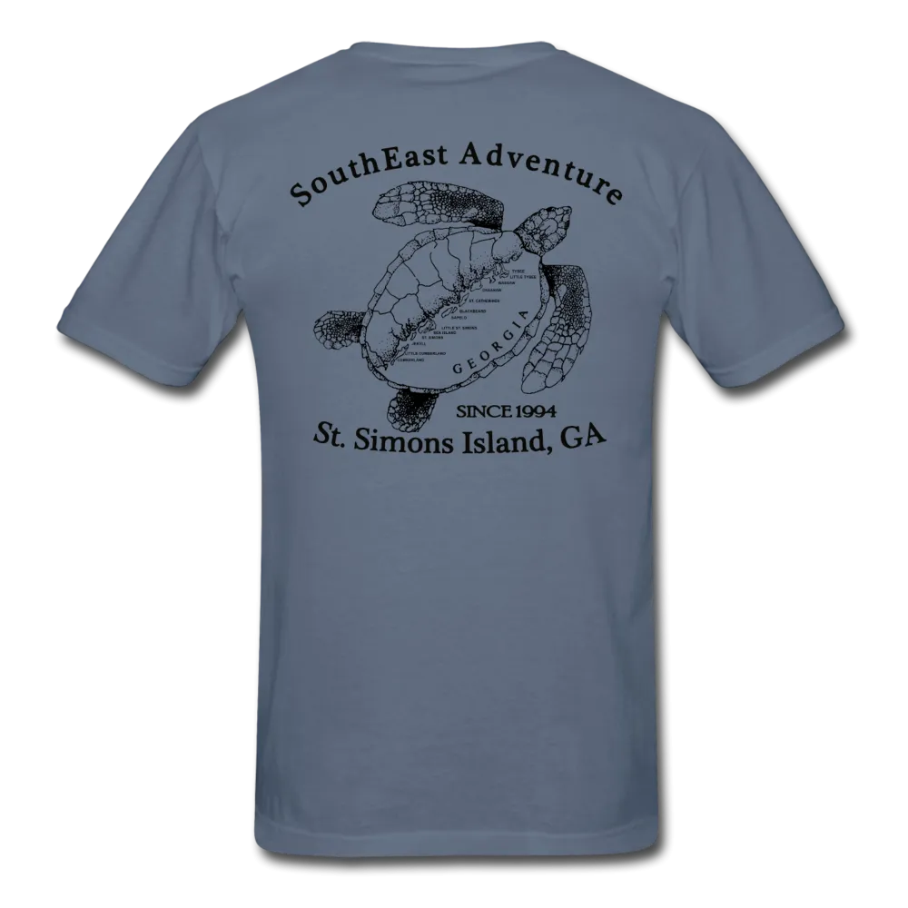SEA Turtle Logo Cotton Fruit of the Loom T-Shirt