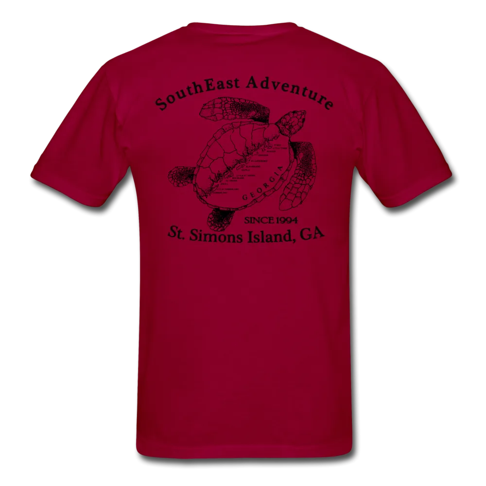SEA Turtle Logo Cotton Fruit of the Loom T-Shirt