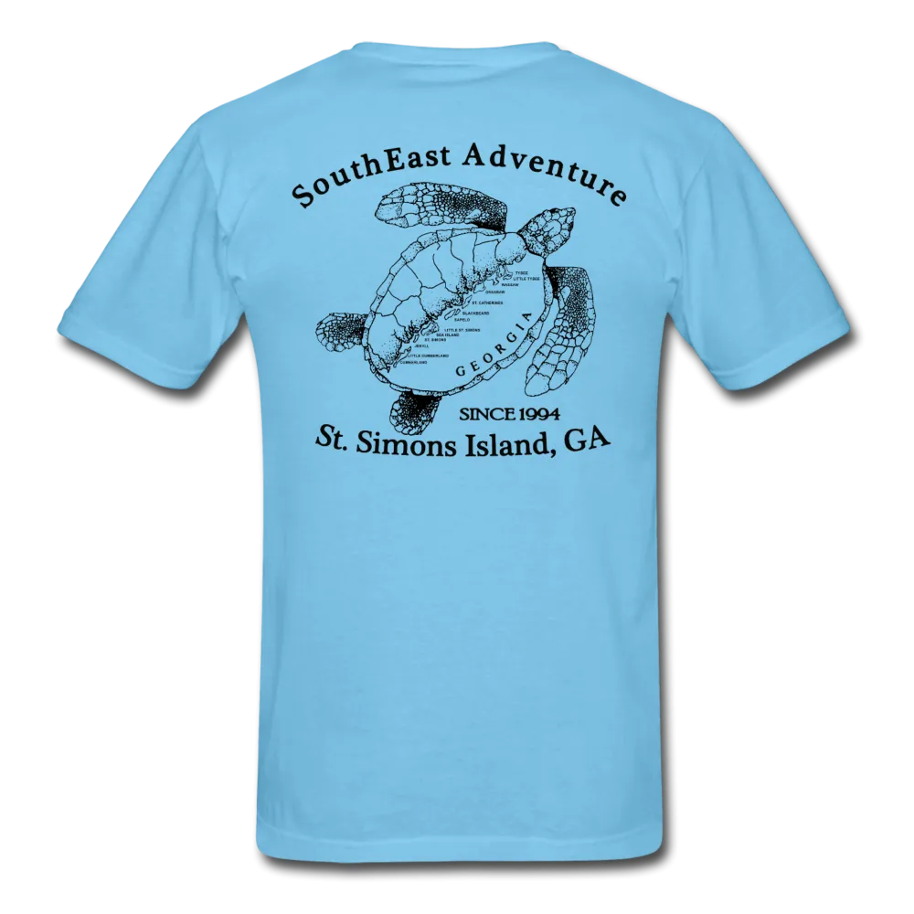 SEA Turtle Logo Cotton Fruit of the Loom T-Shirt