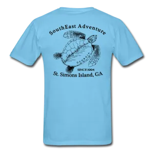 SEA Turtle Logo Cotton Fruit of the Loom T-Shirt