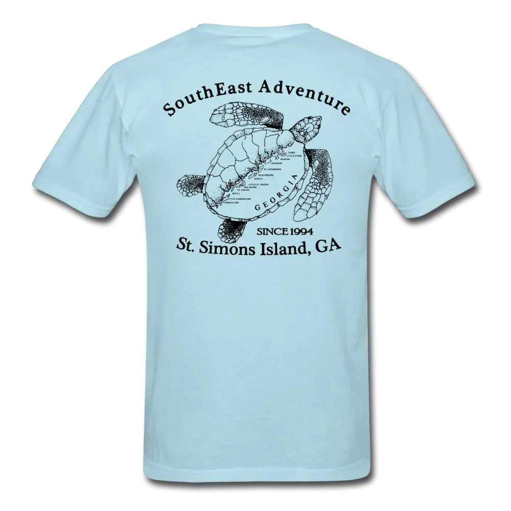 SEA Turtle Logo Cotton Fruit of the Loom T-Shirt