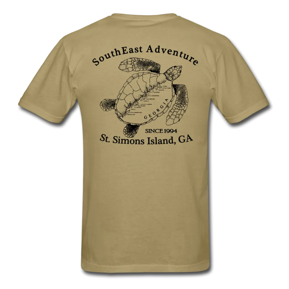 SEA Turtle Logo Cotton Fruit of the Loom T-Shirt