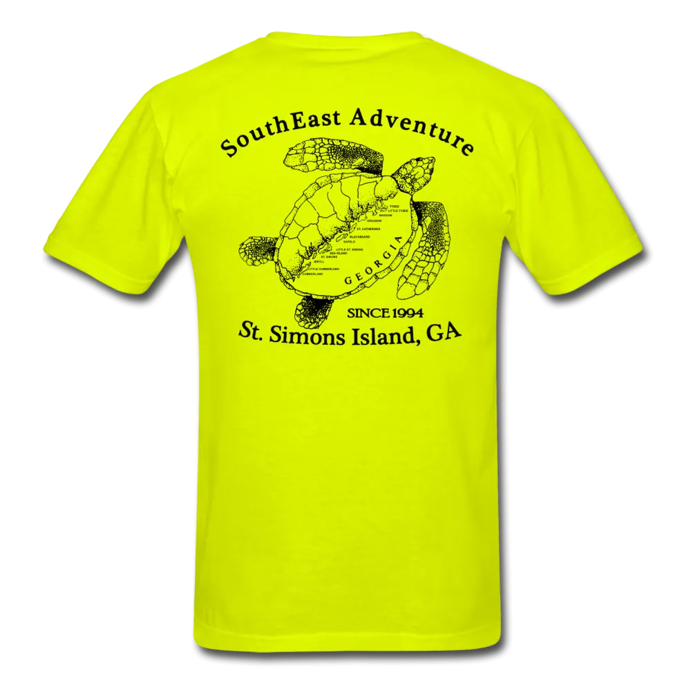 SEA Turtle Logo Cotton Fruit of the Loom T-Shirt