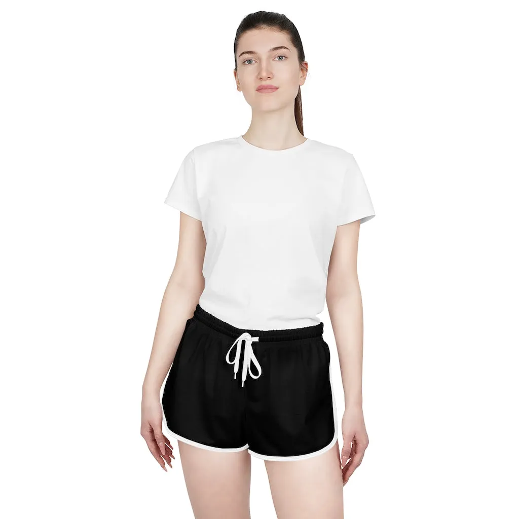 See No Evil/ Relaxed fit Shorts/ Black Backside/White