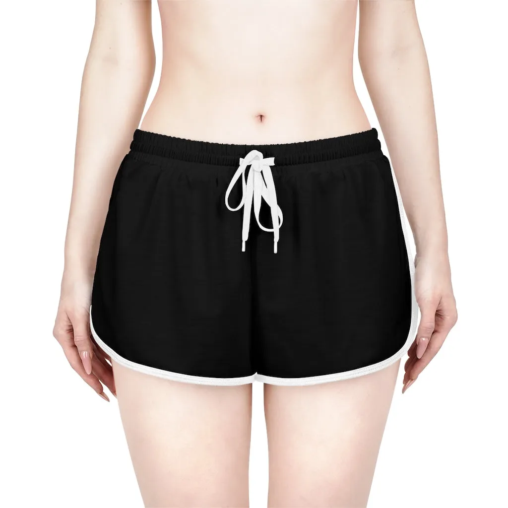 See No Evil/ Relaxed fit Shorts/ Black Backside/White