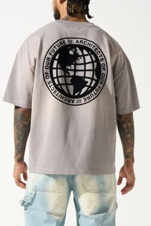 SERENEDE GLOBAL L.Grey T-Shirt