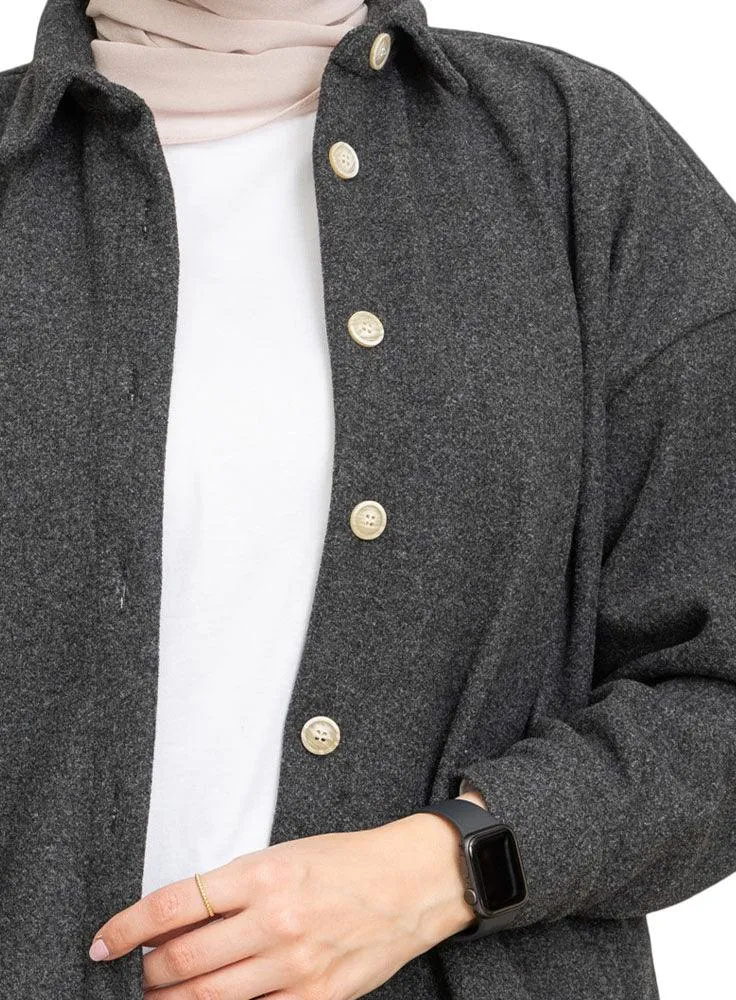Sh-Black Feather Shirt
