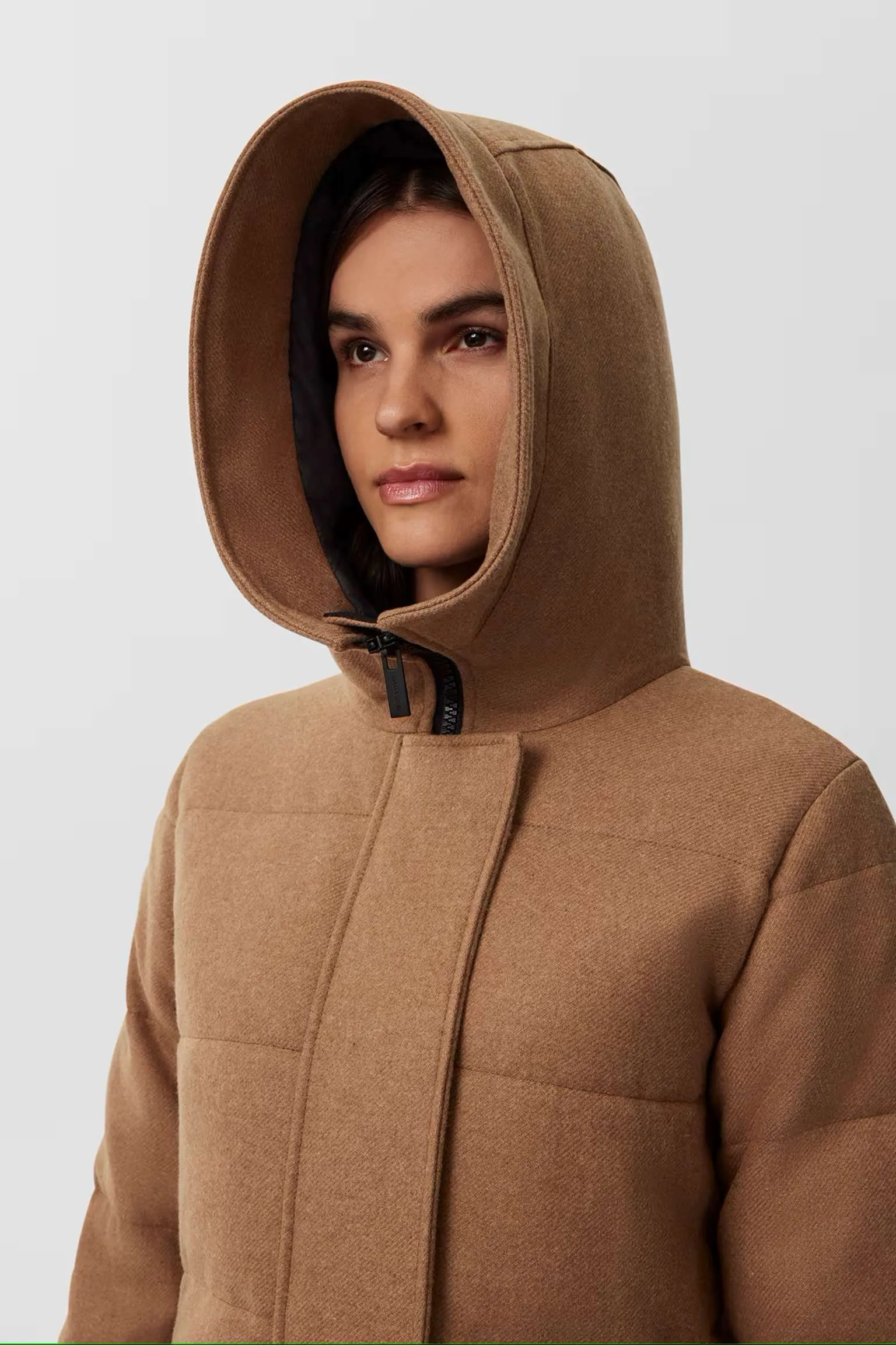 Shelburne Parka AlluraLuxe Wool  Camel Melange  3802WB3