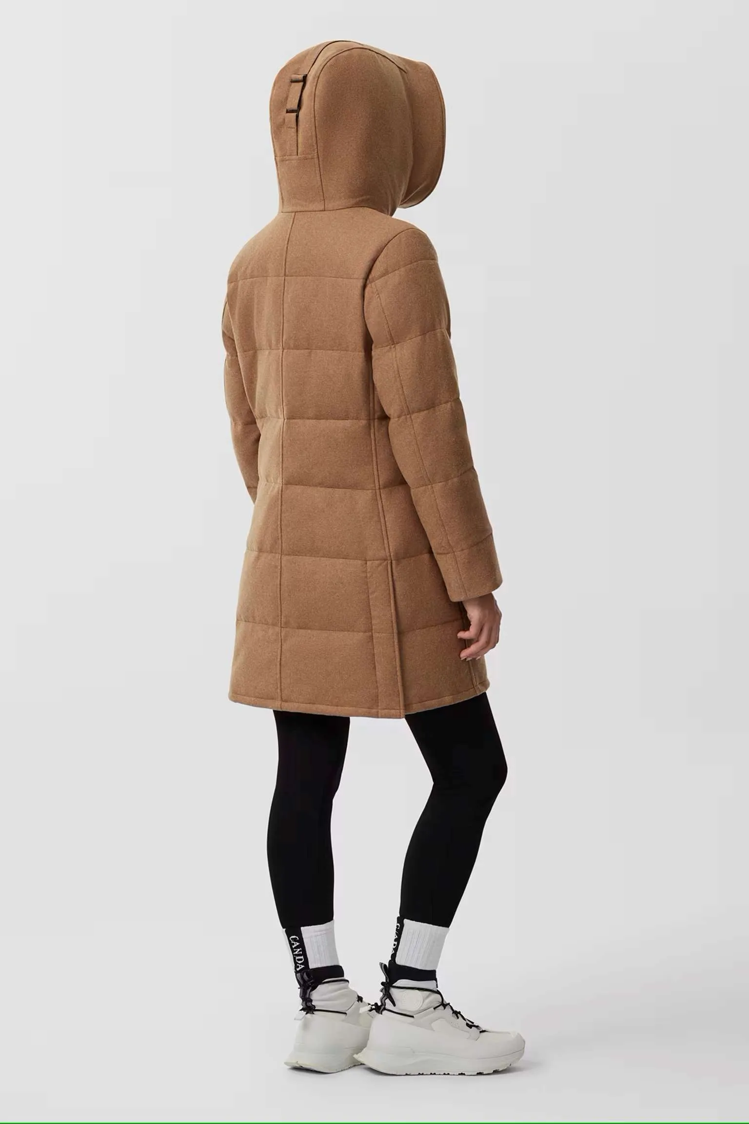 Shelburne Parka AlluraLuxe Wool  Camel Melange  3802WB3