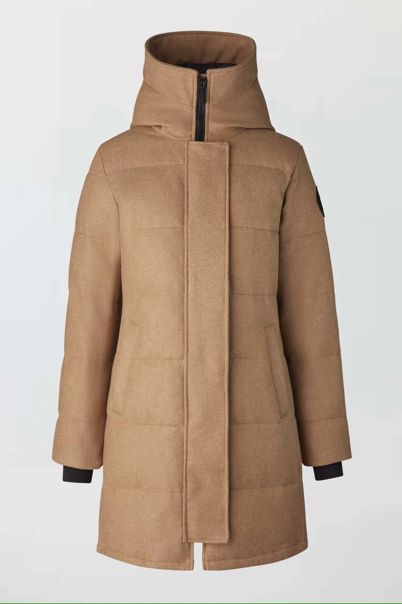 Shelburne Parka AlluraLuxe Wool  Camel Melange  3802WB3