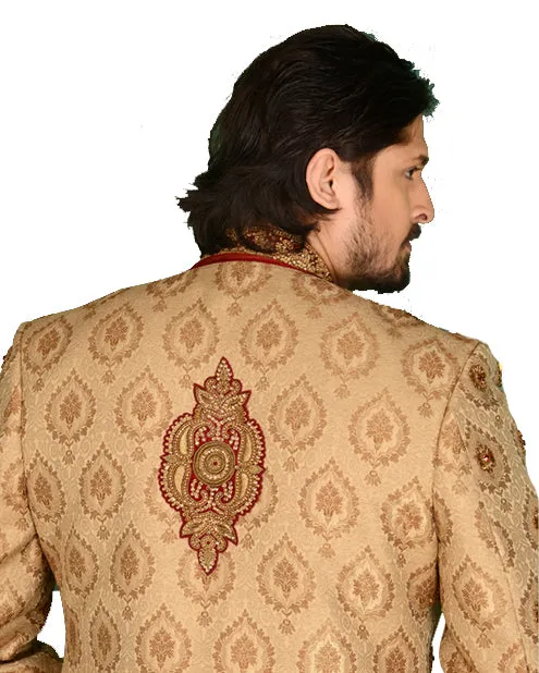 Sherwani (Custom Tailored) - (D.No.-1105)