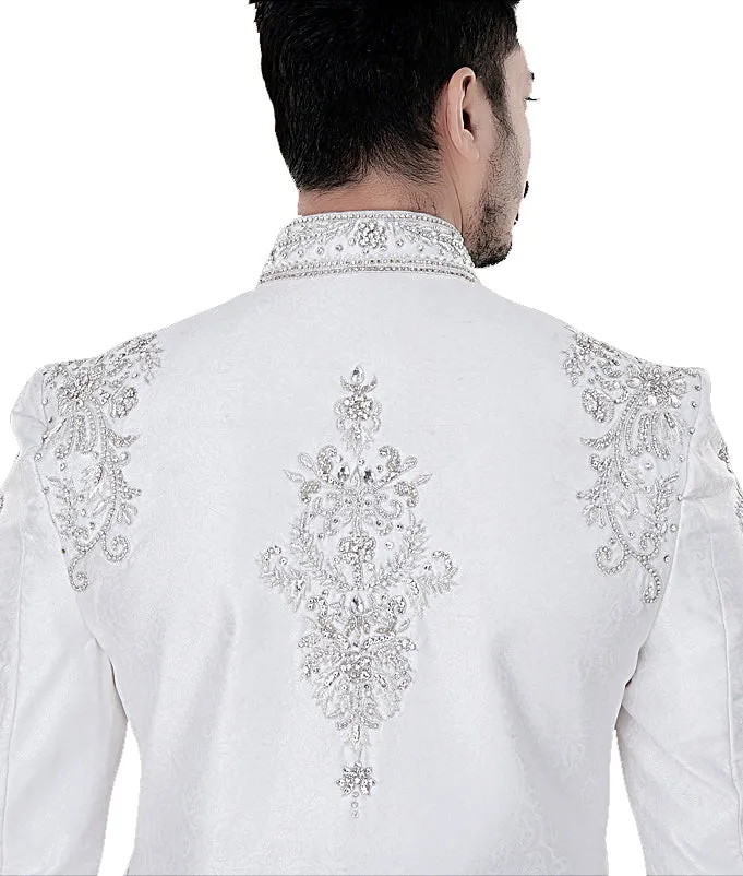 Sherwani (Custom Tailored) - (D.No.-1234)